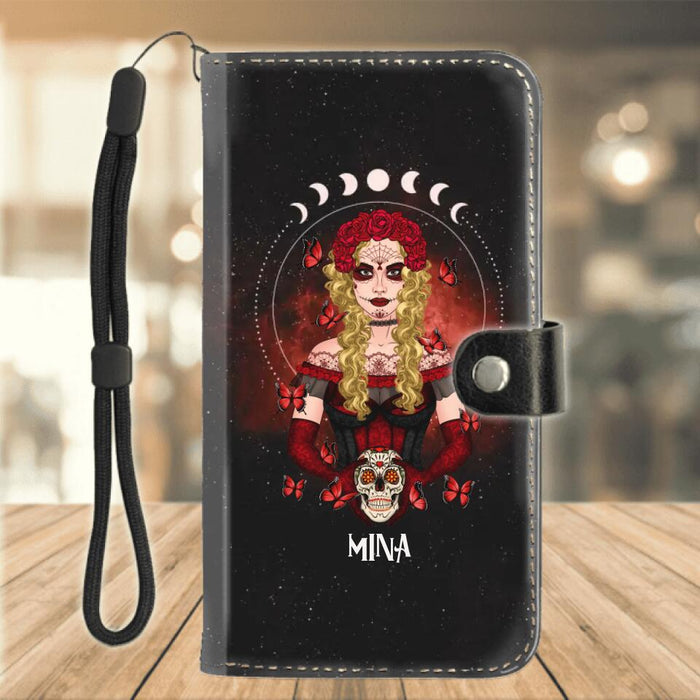 Custom Personalized Witch Phone Wallet - Gift For Yourself, Halloween Gift - We Are The Granddaughters Of The Witches You Could Not Burn