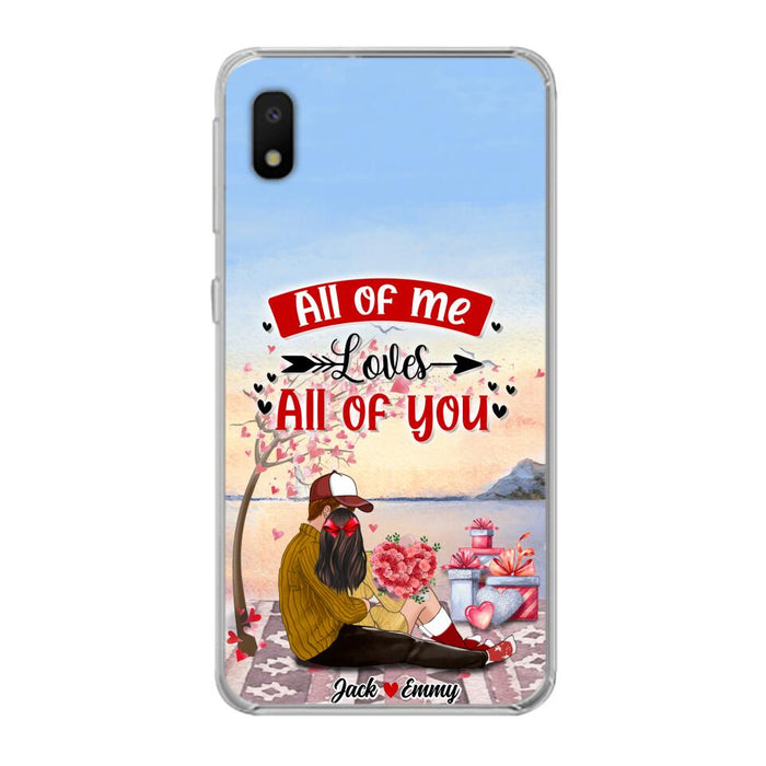 Custom Personalized Couple Phone Case - Best Gift For Couple - Happy Valentine's Day