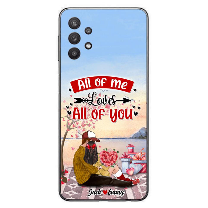 Custom Personalized Couple Phone Case - Best Gift For Couple - Happy Valentine's Day