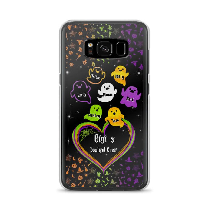 Custom Personalized Gigi's Bootiful Crew iPhone/Samsung Phone case - Halloween Gift for Grandma and grandkids - Up to 7 Grandkids