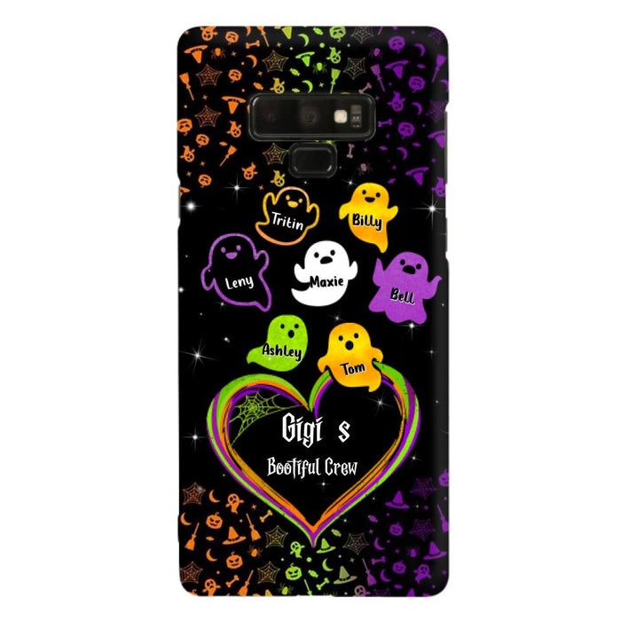 Custom Personalized Gigi's Bootiful Crew iPhone/Samsung Phone case - Halloween Gift for Grandma and grandkids - Up to 7 Grandkids