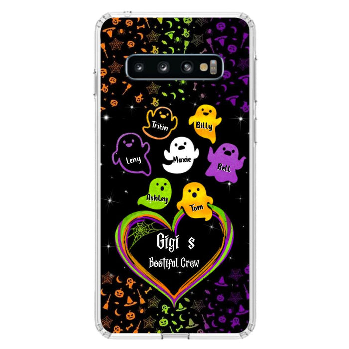 Custom Personalized Gigi's Bootiful Crew iPhone/Samsung Phone case - Halloween Gift for Grandma and grandkids - Up to 7 Grandkids