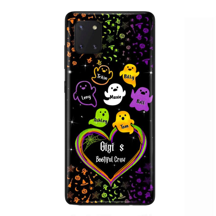 Custom Personalized Gigi's Bootiful Crew iPhone/Samsung Phone case - Halloween Gift for Grandma and grandkids - Up to 7 Grandkids