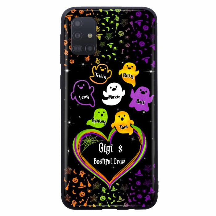 Custom Personalized Gigi's Bootiful Crew iPhone/Samsung Phone case - Halloween Gift for Grandma and grandkids - Up to 7 Grandkids