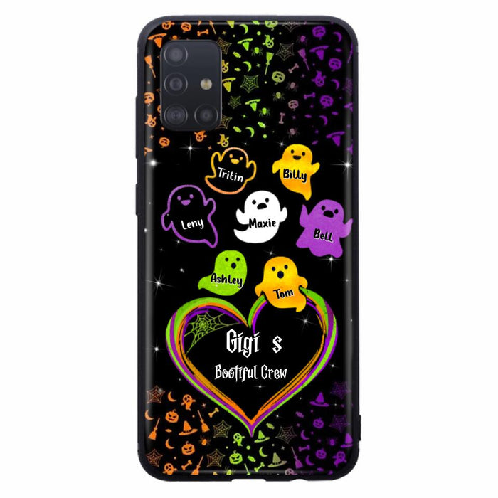 Custom Personalized Gigi's Bootiful Crew iPhone/Samsung Phone case - Halloween Gift for Grandma and grandkids - Up to 7 Grandkids