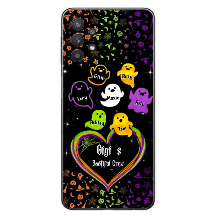 Custom Personalized Gigi's Bootiful Crew iPhone/Samsung Phone case - Halloween Gift for Grandma and grandkids - Up to 7 Grandkids