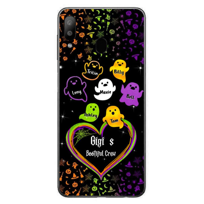 Custom Personalized Gigi's Bootiful Crew iPhone/Samsung Phone case - Halloween Gift for Grandma and grandkids - Up to 7 Grandkids