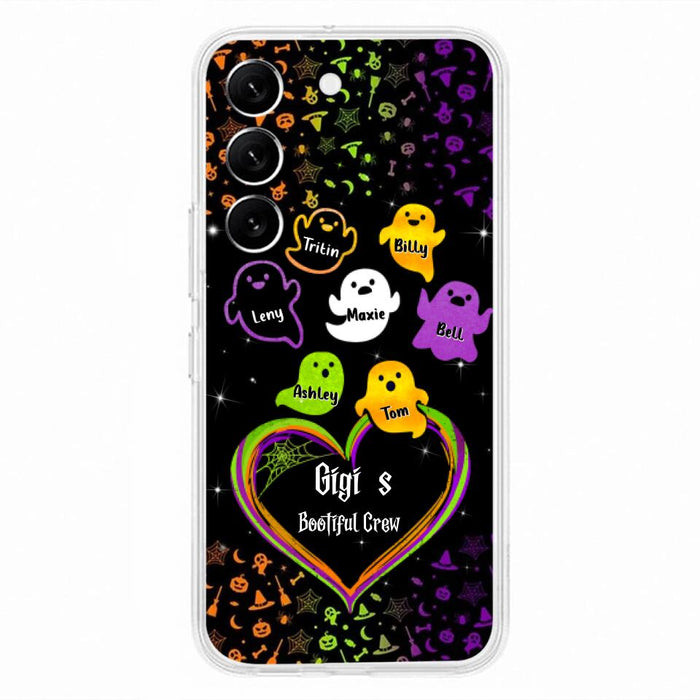 Custom Personalized Gigi's Bootiful Crew iPhone/Samsung Phone case - Halloween Gift for Grandma and grandkids - Up to 7 Grandkids