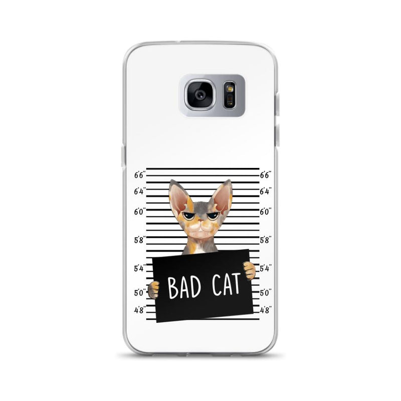 Personalized Bad Cat Phone Case - Up to 2 Cats - Gift Idea For Cat Lover - Yes, We're Aware Of How Obnoxious - Case For iPhone And Samsung