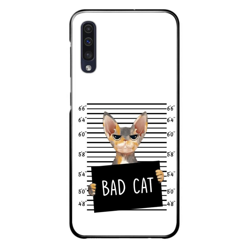 Personalized Bad Cat Phone Case - Up to 2 Cats - Gift Idea For Cat Lover - Yes, We're Aware Of How Obnoxious - Case For iPhone And Samsung