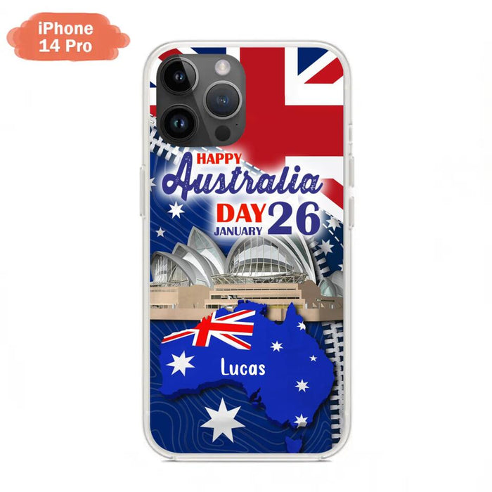 Custom Personalized Happy Australia Day Phone Case - Case For iPhone And Samsung