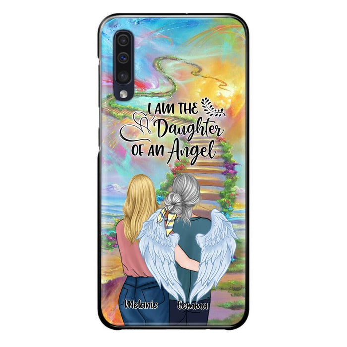 Custom Personalized Mom In The Heaven Phone Case - Mom And Daughter - Best Memorial Gift - Phone Case For iPhone And Samsung