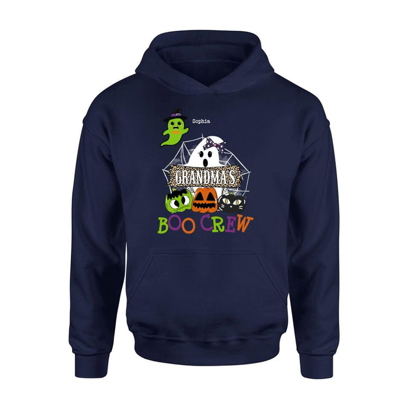 Personalized Grandma's Boo Crew T-Shirt/Hoodie/Sweatshirt/Long Sleeve - Gift for Grandma/Halloween - Up to 6 Kids