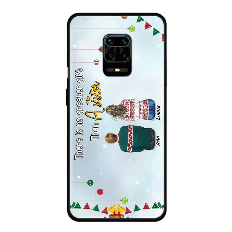 Personalized Christmas Brothers & Sisters Phone Case - Christmas Gift Idea For Siblings - Up to 12 People - Life Is Better With Brothers & Sisters - Case For Xiaomi, Oppo And Huawei