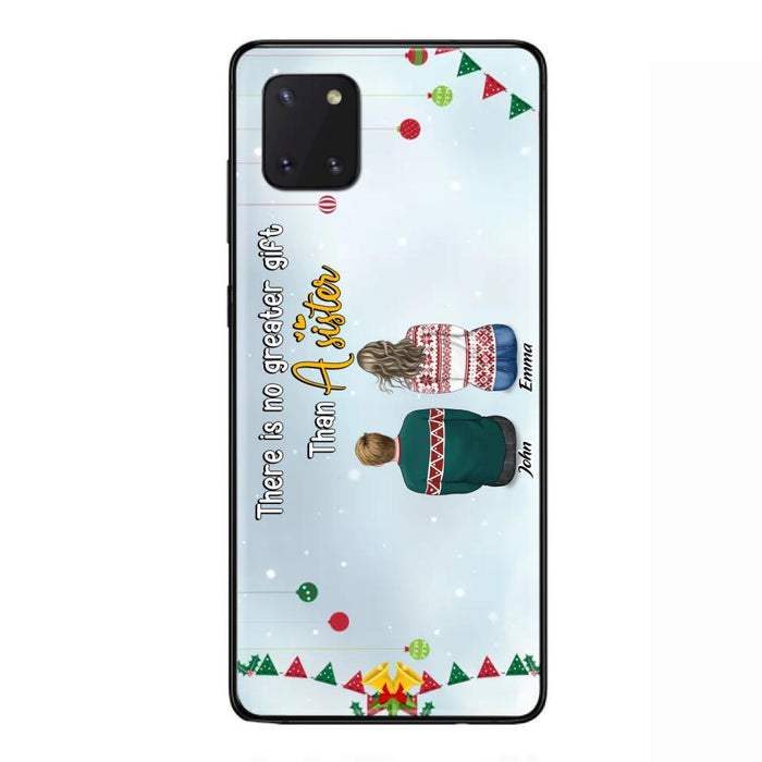 Custom Personalized Christmas Brothers & Sisters Phone Case - Christmas Gift Idea For Siblings - Upto 12 People - Life Is Better With Brothers & Sisters - Case For iPhone And Samsung