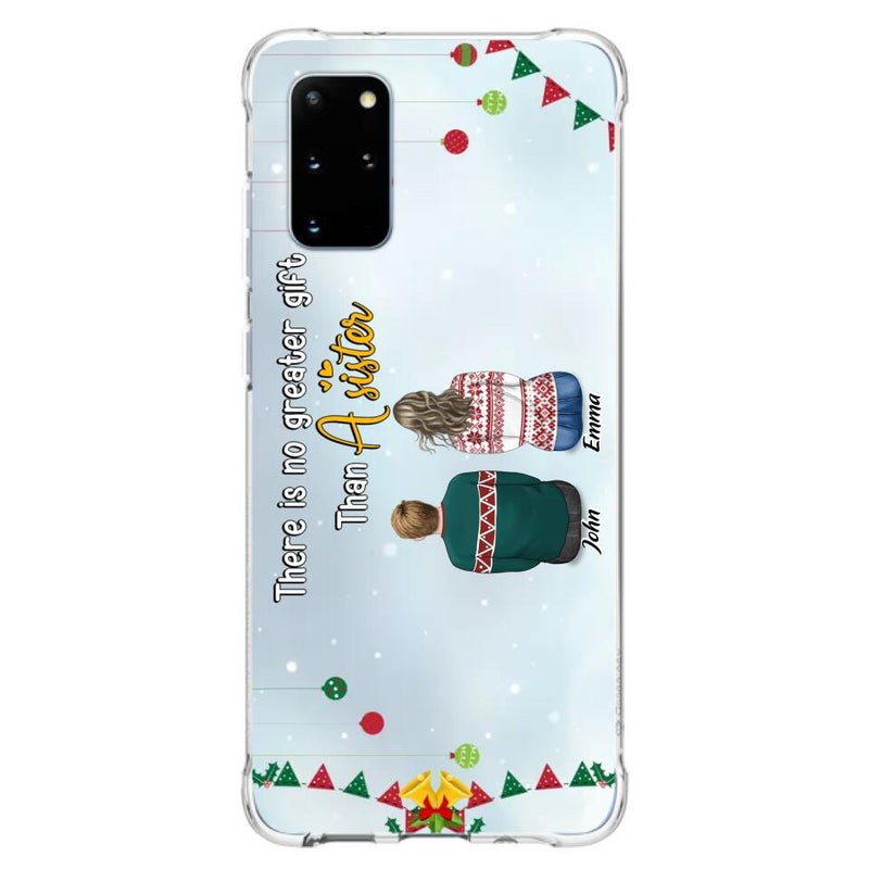 Personalized Christmas Brothers & Sisters Phone Case - Christmas Gift Idea For Siblings - Up to 12 People - Life Is Better With Brothers & Sisters - Case For iPhone And Samsung