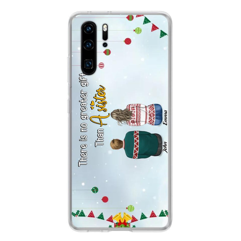 Personalized Christmas Brothers & Sisters Phone Case - Christmas Gift Idea For Siblings - Up to 12 People - Life Is Better With Brothers & Sisters - Case For Xiaomi, Oppo And Huawei