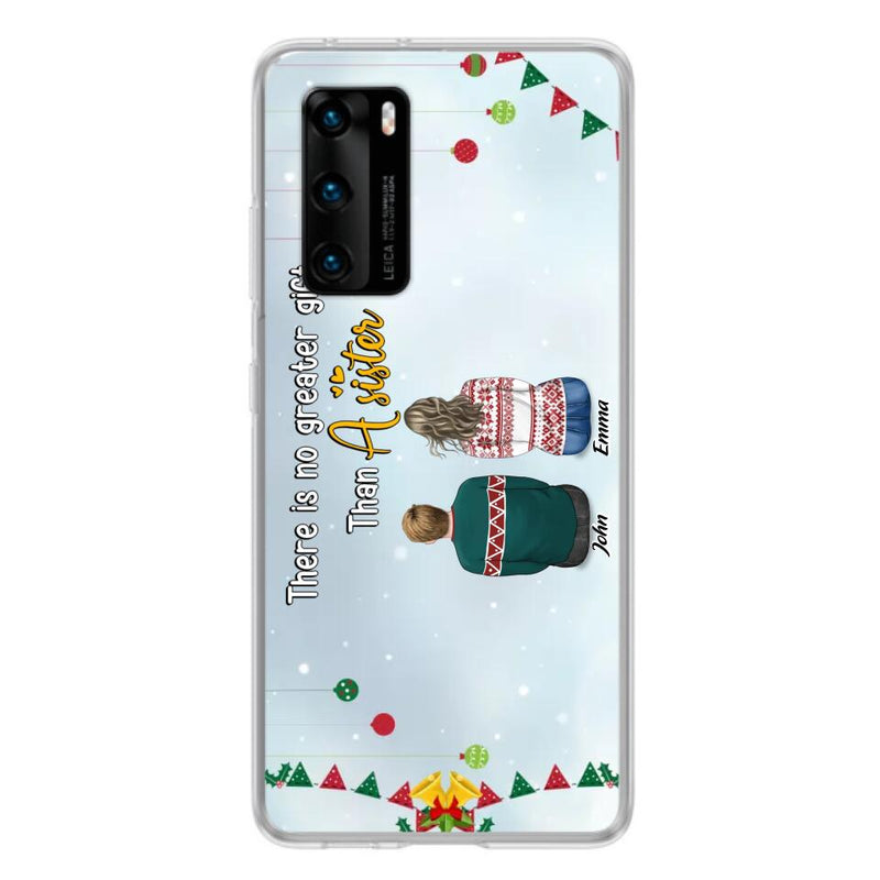 Personalized Christmas Brothers & Sisters Phone Case - Christmas Gift Idea For Siblings - Up to 12 People - Life Is Better With Brothers & Sisters - Case For Xiaomi, Oppo And Huawei