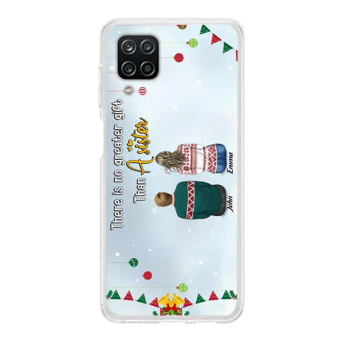 Custom Personalized Christmas Brothers & Sisters Phone Case - Christmas Gift Idea For Siblings - Upto 12 People - Life Is Better With Brothers & Sisters - Case For iPhone And Samsung