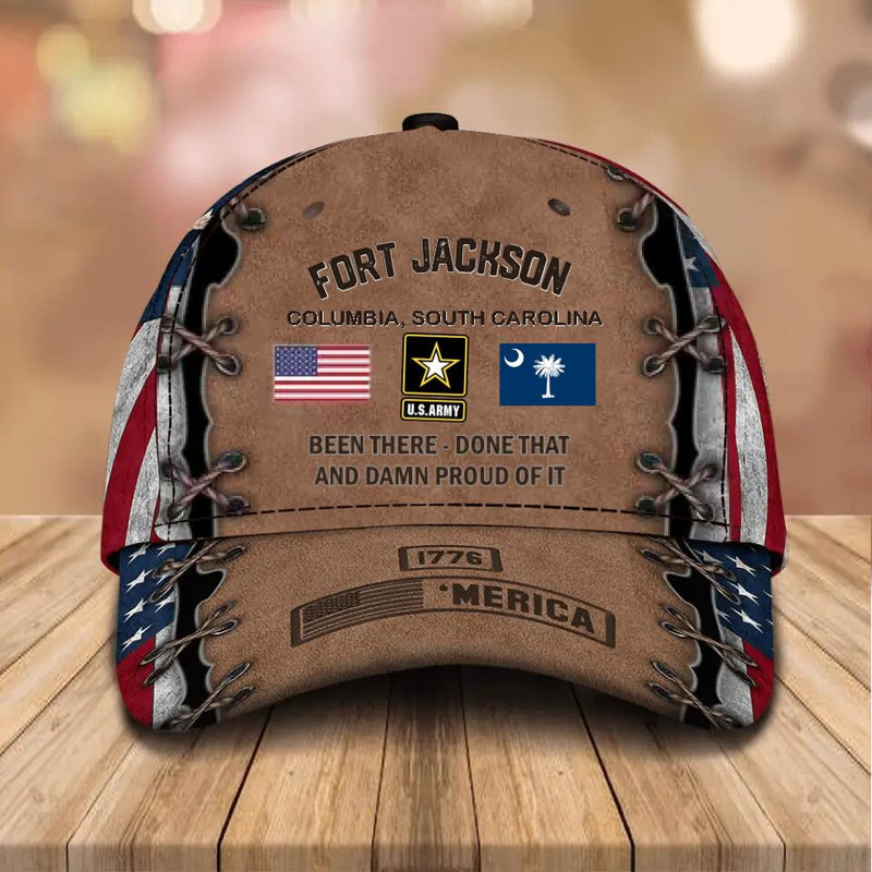 Personalized Veteran Baseball Cap - Best Gift Idea For Veteran - Been There Done That And Damn Proud Of It