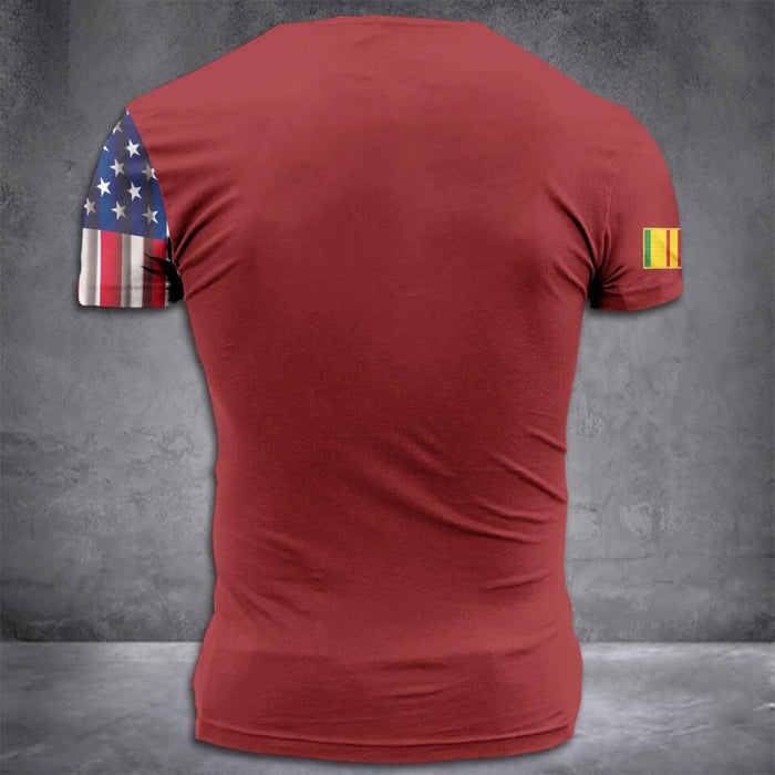Custom Personalized Veteran All-Over Print T-Shirt - Gift Idea For Veteran - University Of VIETNAM