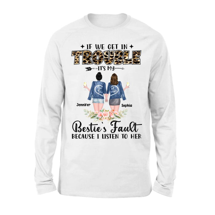 Custom Personalized Bestie Shirt - Best Friend Birthday Gift Funny