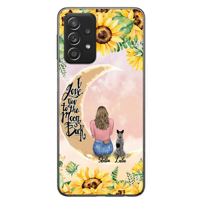 Custom Personalized Dog Mom Phone Case - Gift Idea For Dog Lover - Case For Samsung Galaxy A