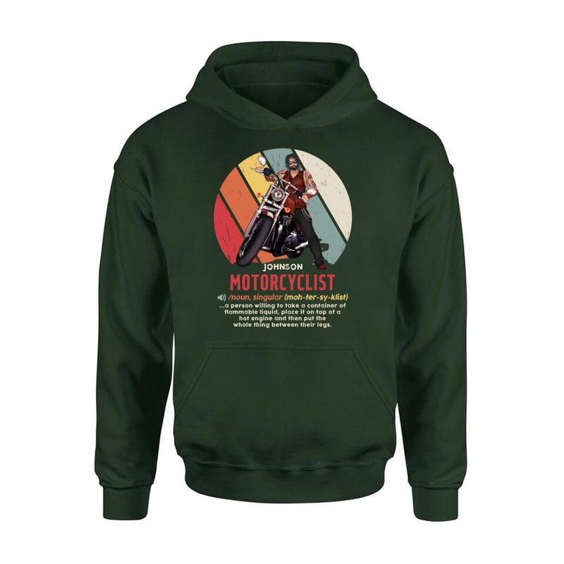 Custom Personalized Motorcycle Man/ Woman Shirt/ Hoodie - Gift Idea For Motorcycle Lover
