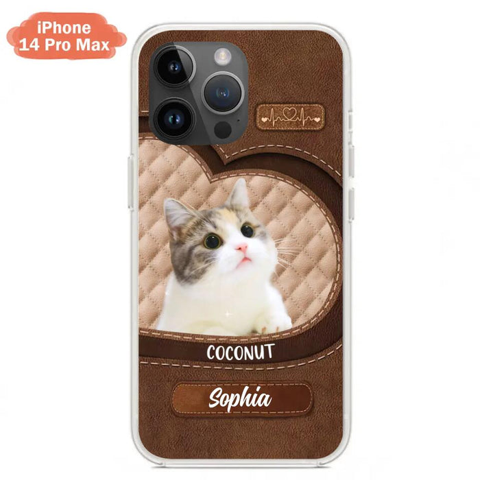 Custom Personalized Pet Photo Phone Case - Gift Idea For Pet Owners - Case for iPhone/Samsung