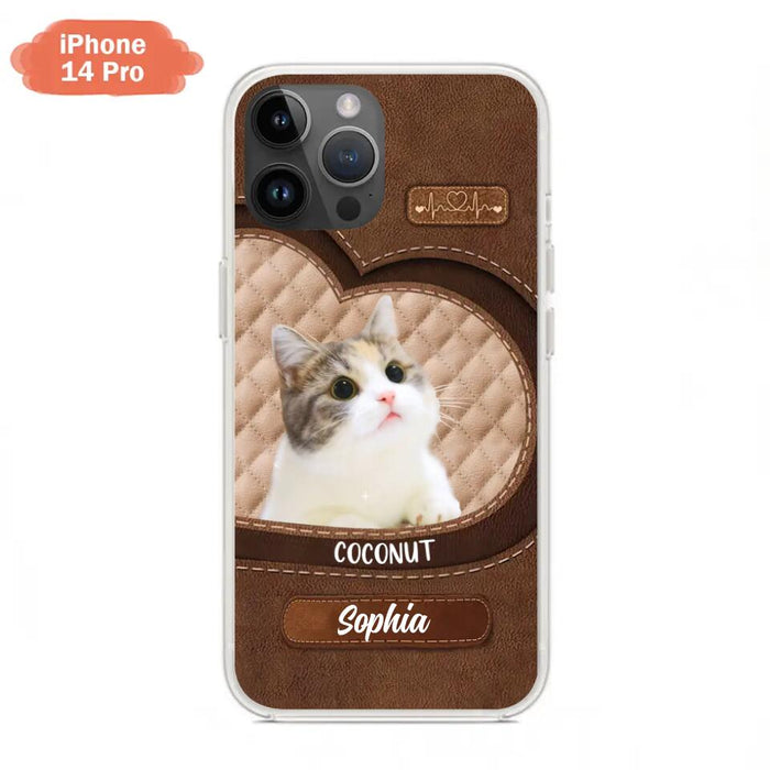 Custom Personalized Pet Photo Phone Case - Gift Idea For Pet Owners - Case for iPhone/Samsung