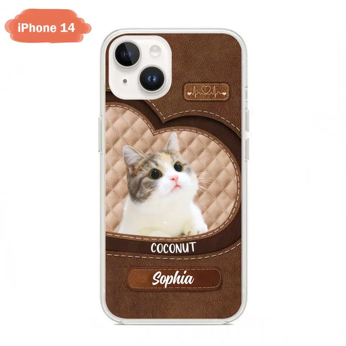 Custom Personalized Pet Photo Phone Case - Gift Idea For Pet Owners - Case for iPhone/Samsung