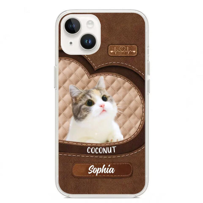 Custom Personalized Pet Photo Phone Case - Gift Idea For Pet Owners - Case for iPhone/Samsung