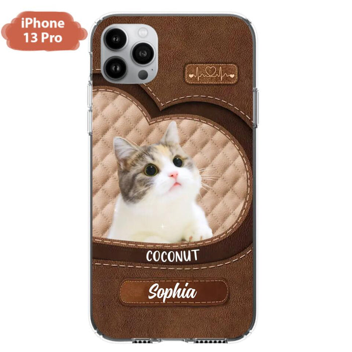 Custom Personalized Pet Photo Phone Case - Gift Idea For Pet Owners - Case for iPhone/Samsung