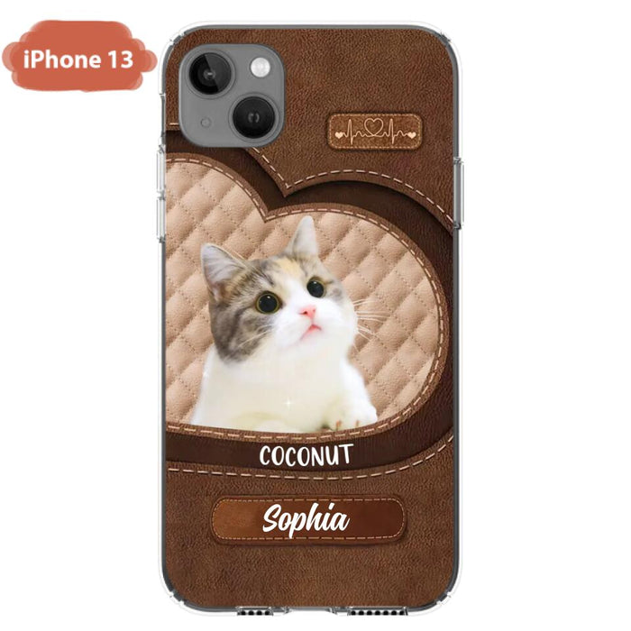 Custom Personalized Pet Photo Phone Case - Gift Idea For Pet Owners - Case for iPhone/Samsung