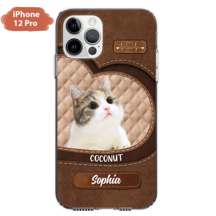 Custom Personalized Pet Photo Phone Case - Gift Idea For Pet Owners - Case for iPhone/Samsung