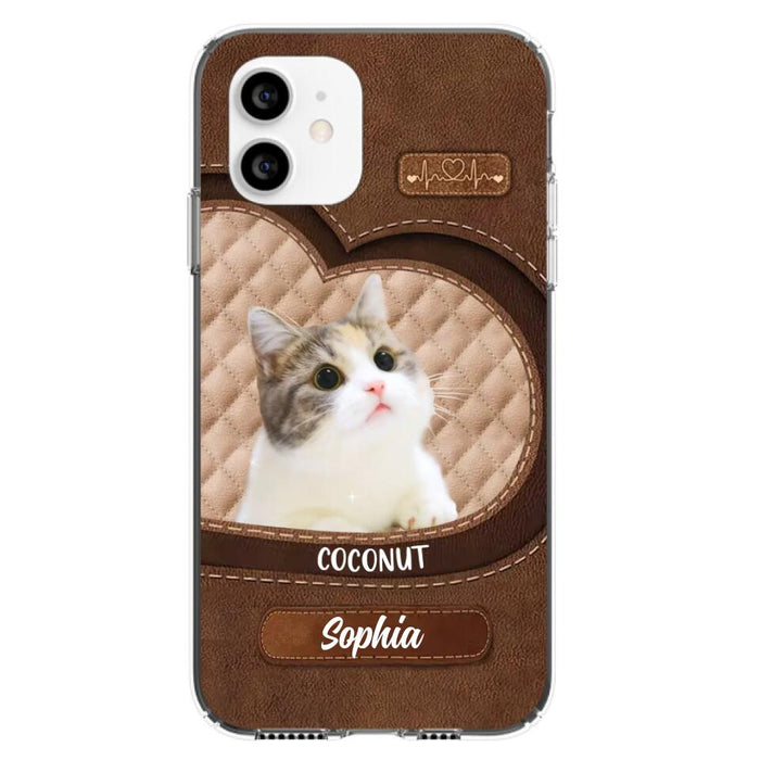 Custom Personalized Pet Photo Phone Case - Gift Idea For Pet Owners - Case for iPhone/Samsung