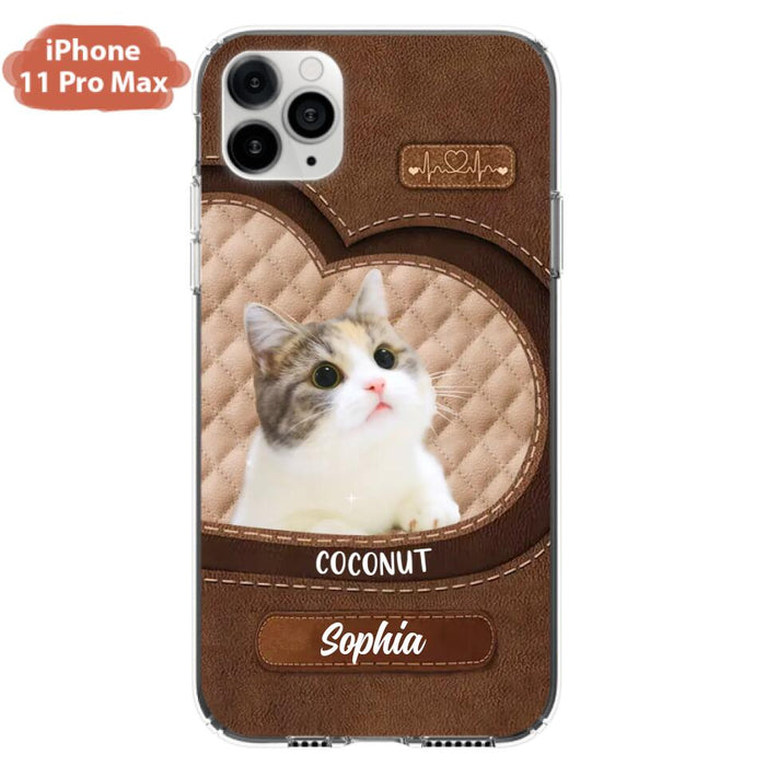 Custom Personalized Pet Photo Phone Case - Gift Idea For Pet Owners - Case for iPhone/Samsung