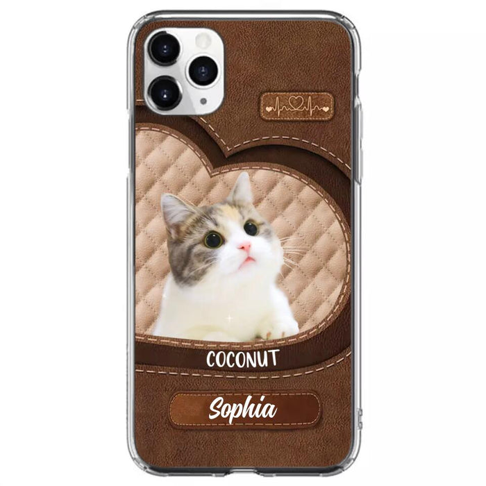 Custom Personalized Pet Photo Phone Case - Gift Idea For Pet Owners - Case for iPhone/Samsung