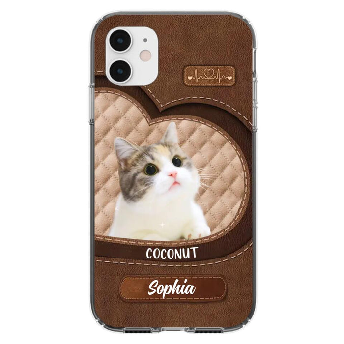 Custom Personalized Pet Photo Phone Case - Gift Idea For Pet Owners - Case for iPhone/Samsung