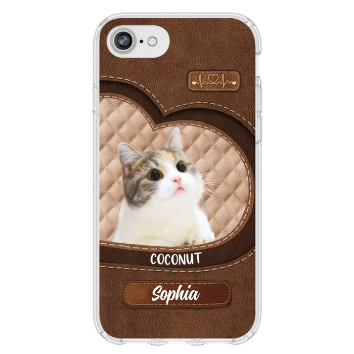 Custom Personalized Pet Photo Phone Case - Gift Idea For Pet Owners - Case for iPhone/Samsung