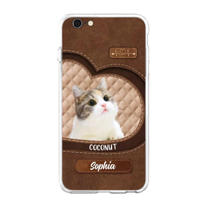 Custom Personalized Pet Photo Phone Case - Gift Idea For Pet Owners - Case for iPhone/Samsung