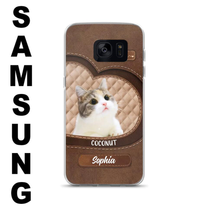 Custom Personalized Pet Photo Phone Case - Gift Idea For Pet Owners - Case for iPhone/Samsung