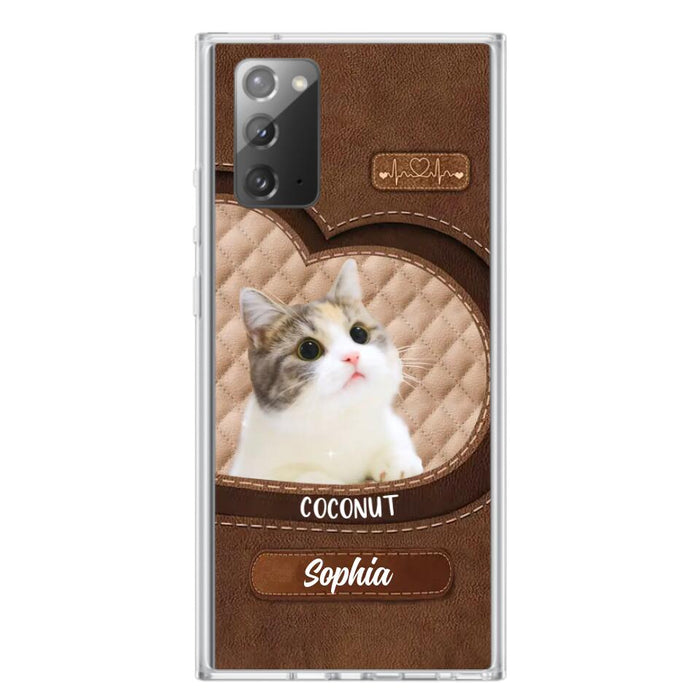 Custom Personalized Pet Photo Phone Case - Gift Idea For Pet Owners - Case for iPhone/Samsung