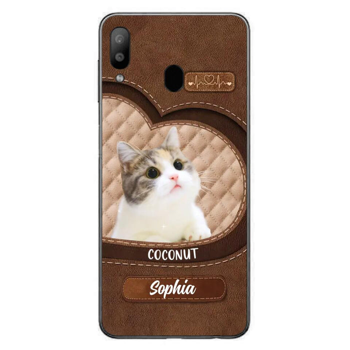 Custom Personalized Pet Photo Phone Case - Gift Idea For Pet Owners - Case for iPhone/Samsung