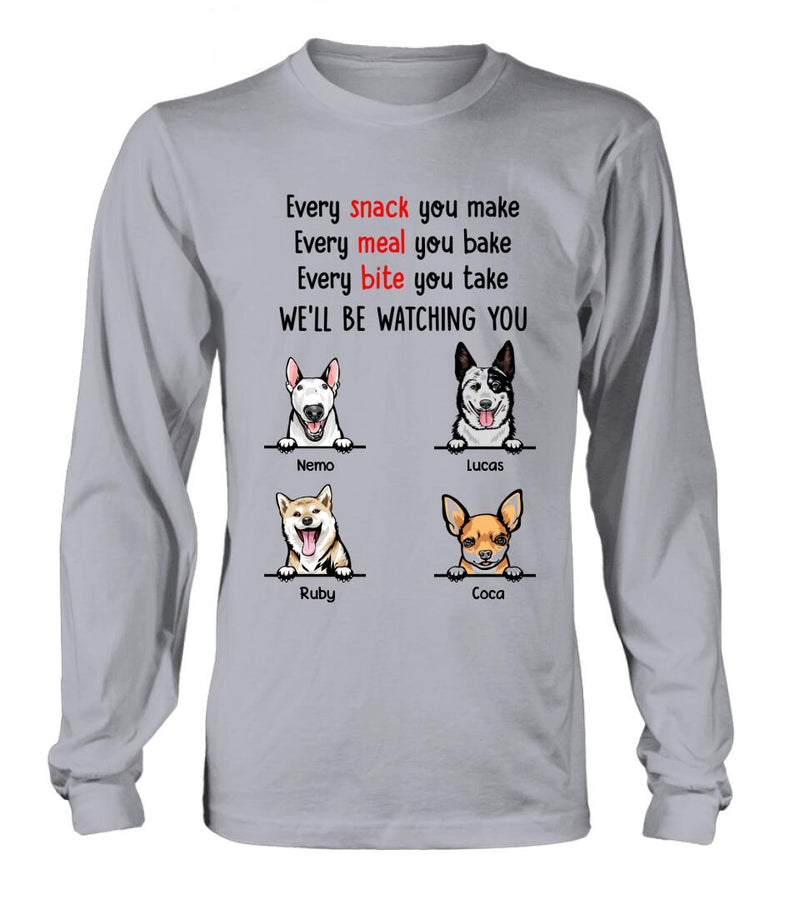 Personalized Dog T-Shirt/Long Sleeves/Hoodie/Sweatshirt - Personalized Gifts for Dog Lovers