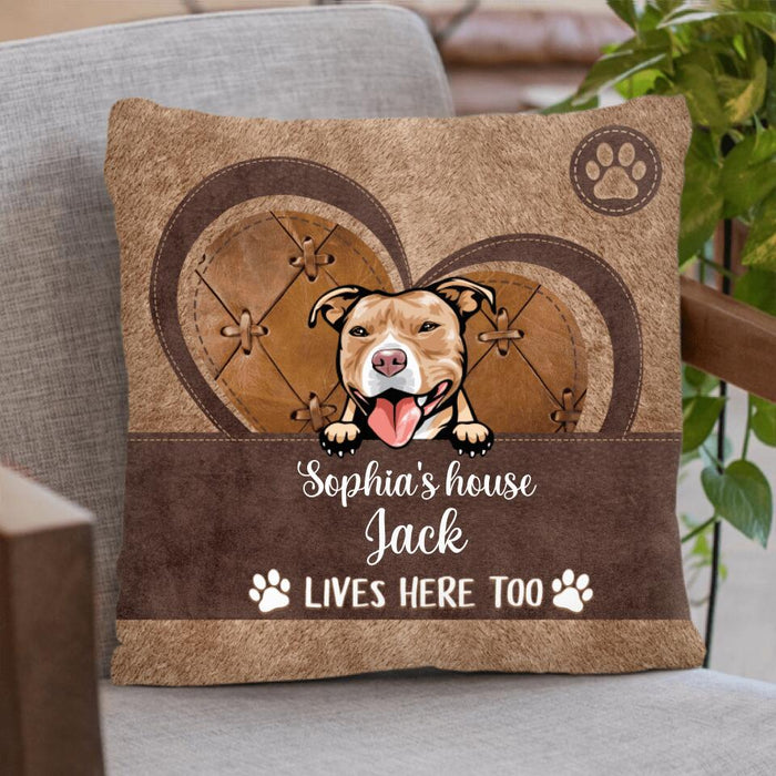 Custom Personalized Pet Quilt/Fleece Blanket & Pillow Cover  - Upto 4 Pets - Best Gift For Dog/Cat Lovers