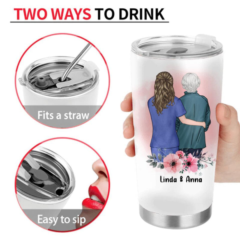 Personalized Nurse Mom Tumbler - Best Gift Idea For Mother's Day - The Best Kind Of Mom Raises A Nurse