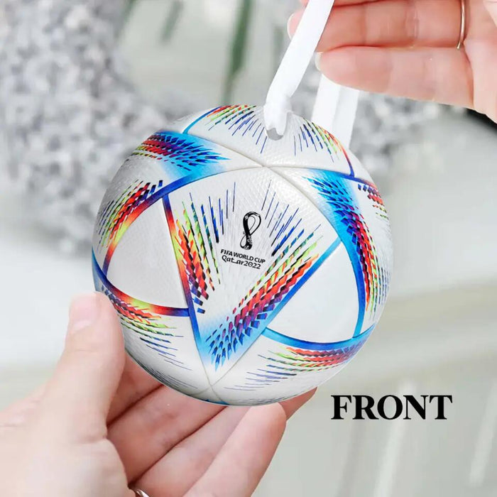 Custom Personalized World Cup Acrylic Ornament - Upto 32 Teams - Gift Idea for Football Lovers