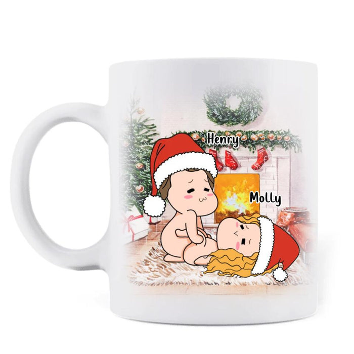 Custom Personalized Weather Man Coffee Mug - Christmas Gift Idea - Baby, I'm No Weather Man