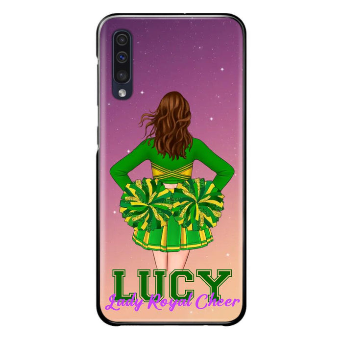 Custom Personalized Cheerleading Phone Case - Birthday Gift For Cheerleading Coach, Cheerleader - Case For iPhone And Samsung